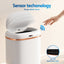 Devanti 38L Motion Sensor Bin Rubbish Automatic White