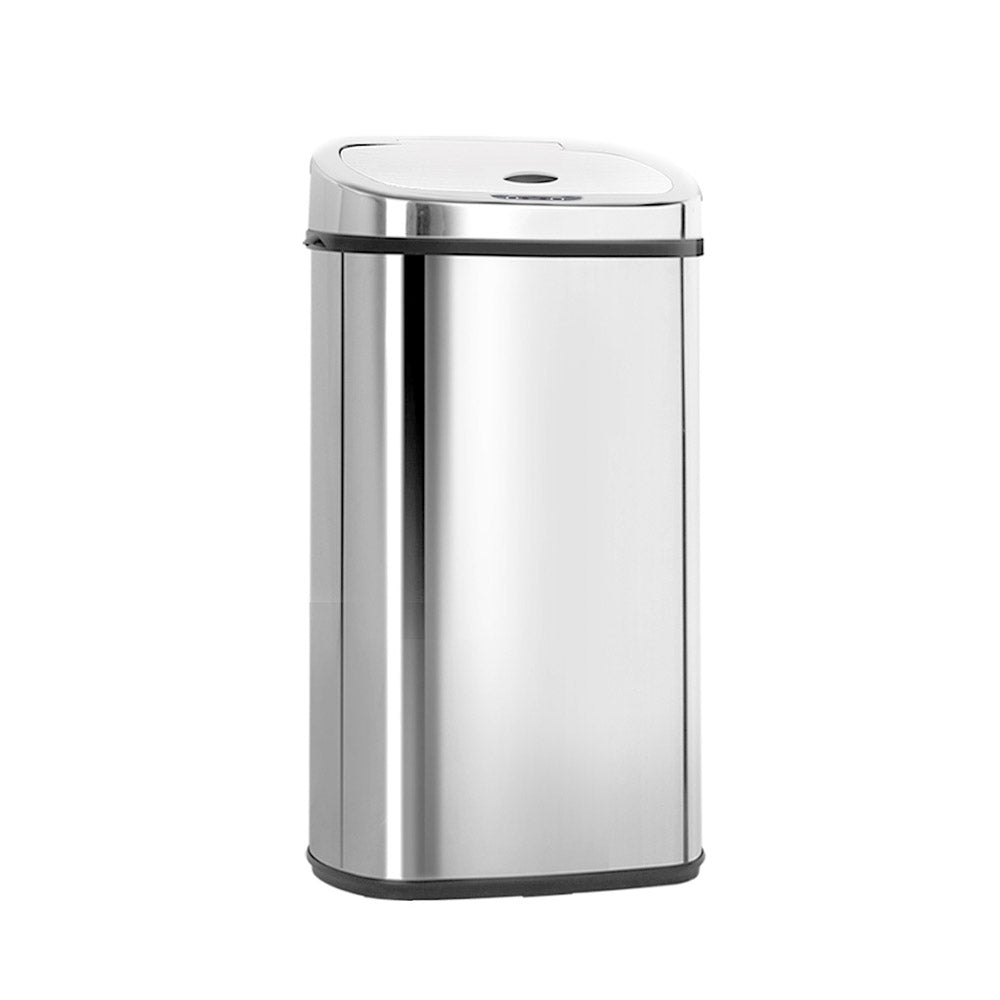 50L Stainless Steel Motion Sensor Rubbish Bin