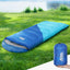 Weisshorn Sleeping Bag Kids Single 136cm Thermal Camping Hiking Blue