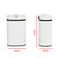 Devanti Sensor Bin Motion Rubbish Trash Can Automatic Touch Free Kitchen White