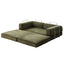 Artiss Convertible Folding Sofa Bed Green