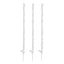 Giantz Electric Fence Posts 20pcs Electric Fence Poly White