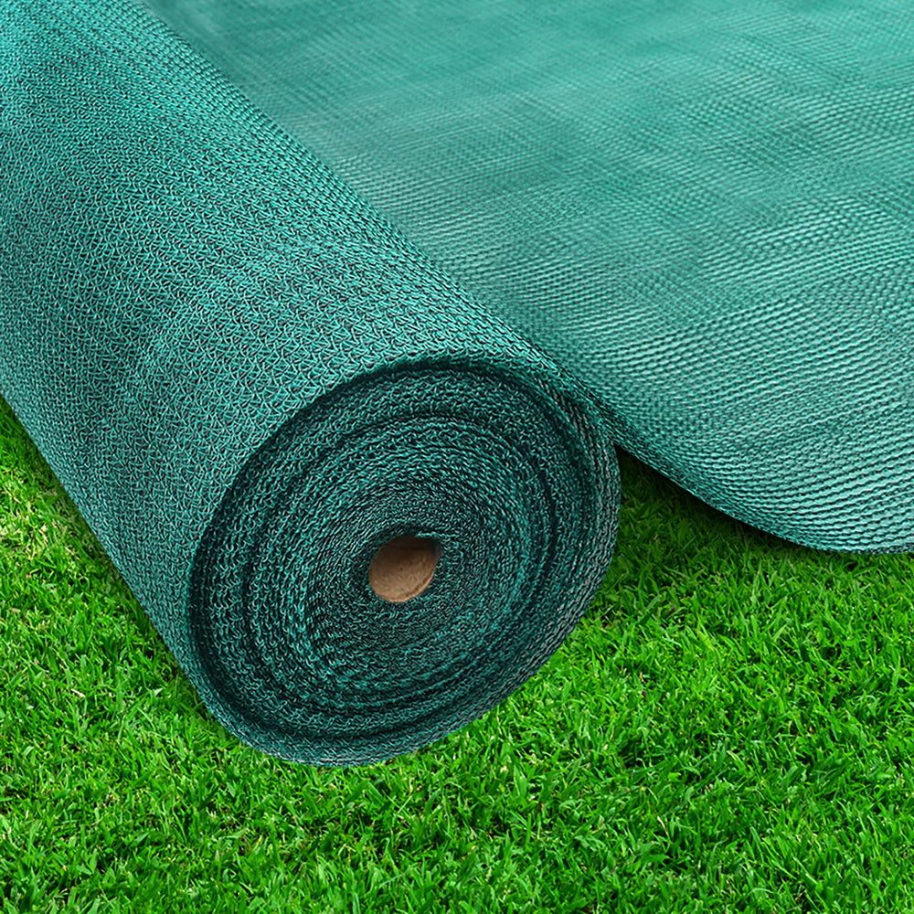 Instahut 1.83x50m 30% UV Shade Cloth Shadecloth Sail Garden Mesh Roll Outdoor Green