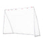 Everfit 8FT Soccer Football Goal Net UPVC Frame with PE Mesh Weatherproof Portable Goals for Backyard Training Competitive Play