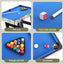 4-in-1 Soccer Table Foldable Game Foosball Table Tennis Pool Hockey