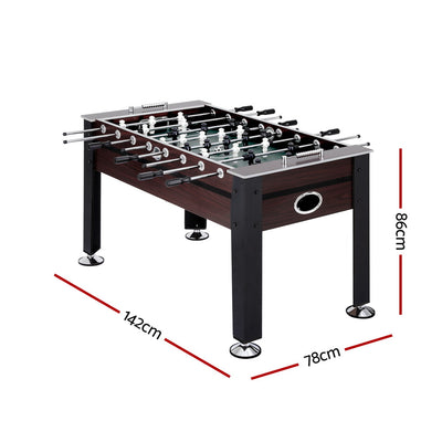 5FT Soccer Table Foosball Football Game Set Home Party Gift Adults Kids Indoor