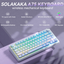 SOLAKAKA A75 75% Gasket Mechanical Keyboard Tri-Mode Hot-Swap Knob