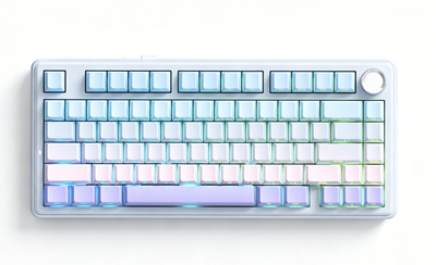 SOLAKAKA A75 75% Gasket Mechanical Keyboard Tri-Mode Hot-Swap Knob