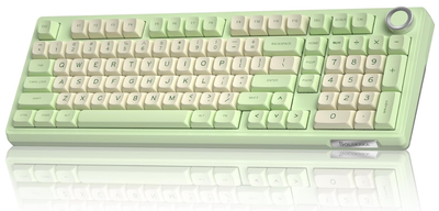 SOLAKAKA Ki99 Pro 99-Key Gasket Mechanical Keyboard Tri-Mode Hot-Swap Knob
