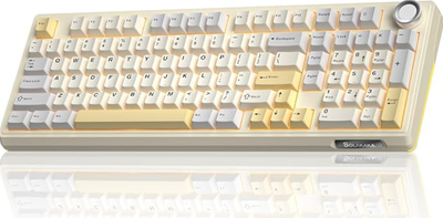SOLAKAKA Ki99 Pro 99-Key Gasket Mechanical Keyboard Tri-Mode Hot-Swap Knob