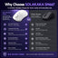 SOLAKAKA Silent Wireless Mouse Bluetooth 2.4GHz 4200 DPI 7 Buttons