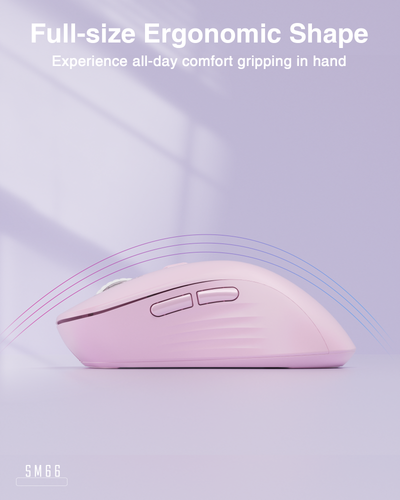 SOLAKAKA Silent Wireless Mouse Bluetooth 2.4GHz 4200 DPI 7 Buttons