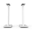 Kanto SP26PLW 26" Tall Bookshelf Speaker Floor Stands - Pair, White