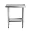 Cefito Stainless Steel Kitchen Bench Work Table 610 x760MM 430