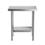 Cefito Stainless Steel Kitchen Bench Work Table 610 x760MM 430