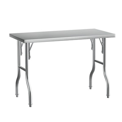 Cefito Stainless Steel Kitchen Benches Work Bench Food Foldable 430