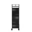 Artiss Storage Trolley Kitchen Cart 5 Tiers Storage Rack Black