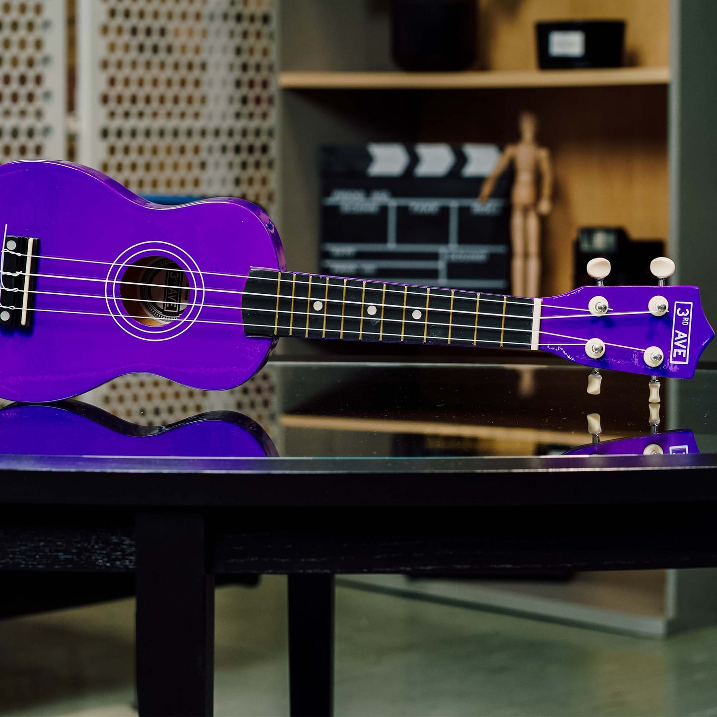 3rd Avenue Soprano Ukulele - Purple