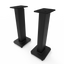 Kanto SX26 26" Tall Fillable Speaker Stands with Isolation Feet - Pair, Black