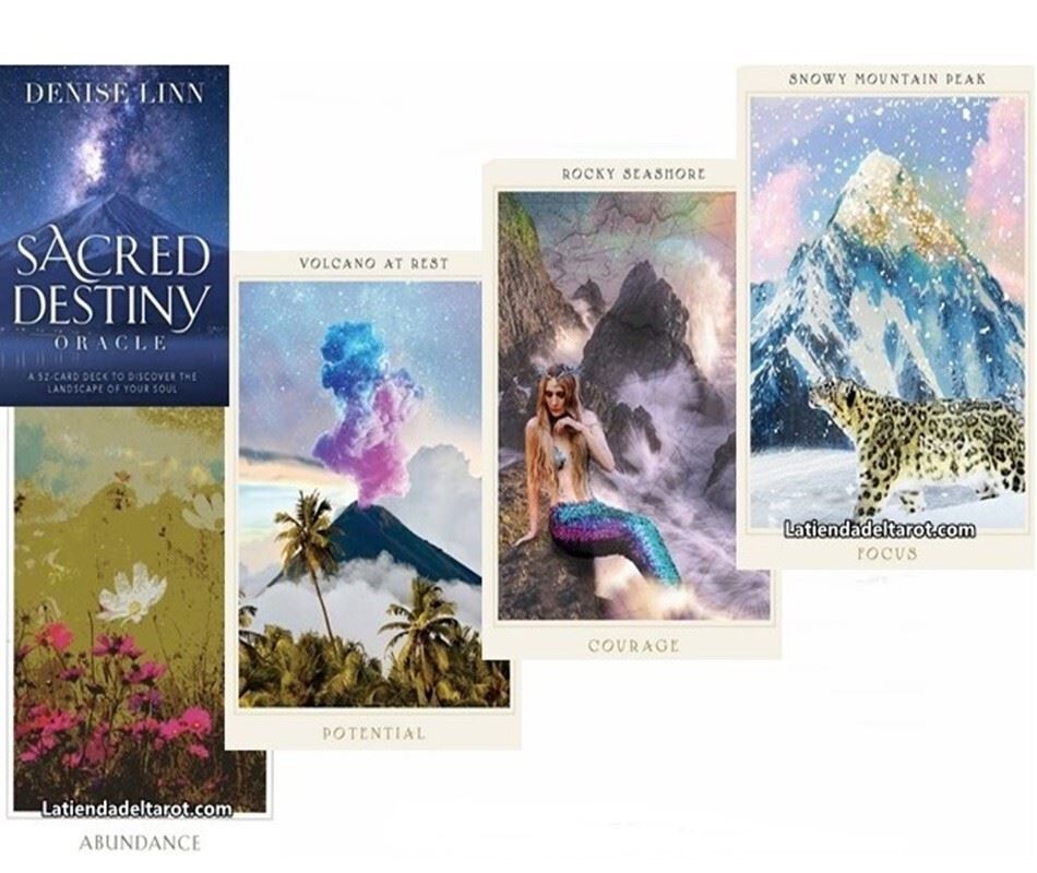 Sacred Destiny Oracle: A 52-Card Deck to Discover the Landscape of Your Soul