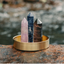 Sagittarius Crystal Trio - Smoky Quartz, Amethyst + Sodalite