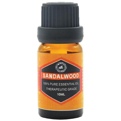 Sandalwood Essential Oil 10ml Bottle - Aromatherapy