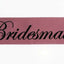 Sashes Hens Night Party Light Pink/Black - Bridesmaid