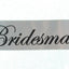 Sashes Hens Night Party Silver/Black - Bridesmaid