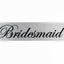 Sashes Hens Night Party White/Black - Bridesmaid