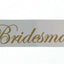 Sashes Hens Night Party White/Gold - Bridesmaid
