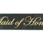 Sashes Hens Sash Party Black/Gold - Maid Of Honour