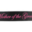 Sashes Hens Sash Party Black/Pink - Mother Of The Groom