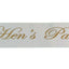 Sashes Hens Sash Party Bridal White/Gold - Hen's Party