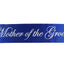 Sashes Hens Sash Party Electric Blue/Silver - Mother Of The Groom