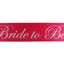 Sashes Hens Sash Party Hot Pink/Silver - Bride To Be