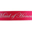 Sashes Hens Sash Party Hot Pink/Silver - Maid Of Honour