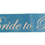 Sashes Hens Sash Party Light Blue/Silver - Bride To Be