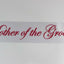 Sashes Hens Sash Party White/Pink - Mother Of The Groom