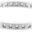 Stars on your arm bangle - silver