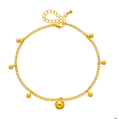 Charm your way anklet – Tarnish Proof Jewellery