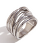 Woven silver ring - size 8 – Tarnish Proof Jewellery