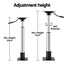 Seamanship Boat Seat Pedestal 55-75cm Adjustable Gas Lift 360 Degrees Swivel