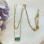 Seeing double gold necklace – Tarnish Proof Jewellery