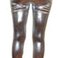 Shiny Metallic Leggings Womens Pants Ladies Gold Silver Black Blue