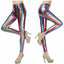 Shiny Metallic Leggings Womens Pants Ladies Gold Silver Black Blue