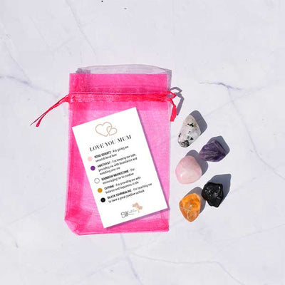 Silk Oil Of Morocco Crystal Kit - Love You Mum