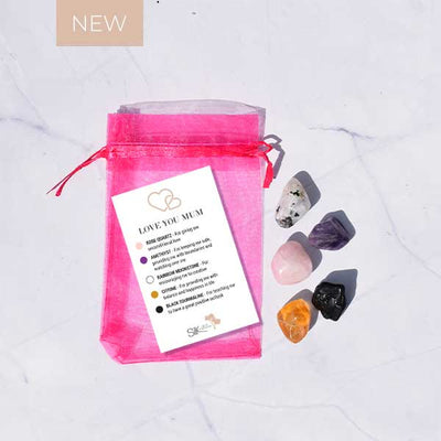 Silk Oil Of Morocco Crystal Kit - Love You Mum