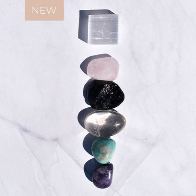 Silk Oil Of Morocco Crystal Kit with Selenite
