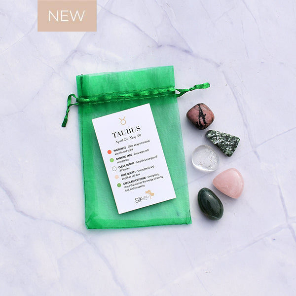 Silk Oil Of Morocco Zodiac Crystal Kit - Taurus