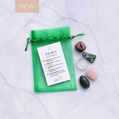 Silk Oil Of Morocco Zodiac Crystal Kit - Taurus